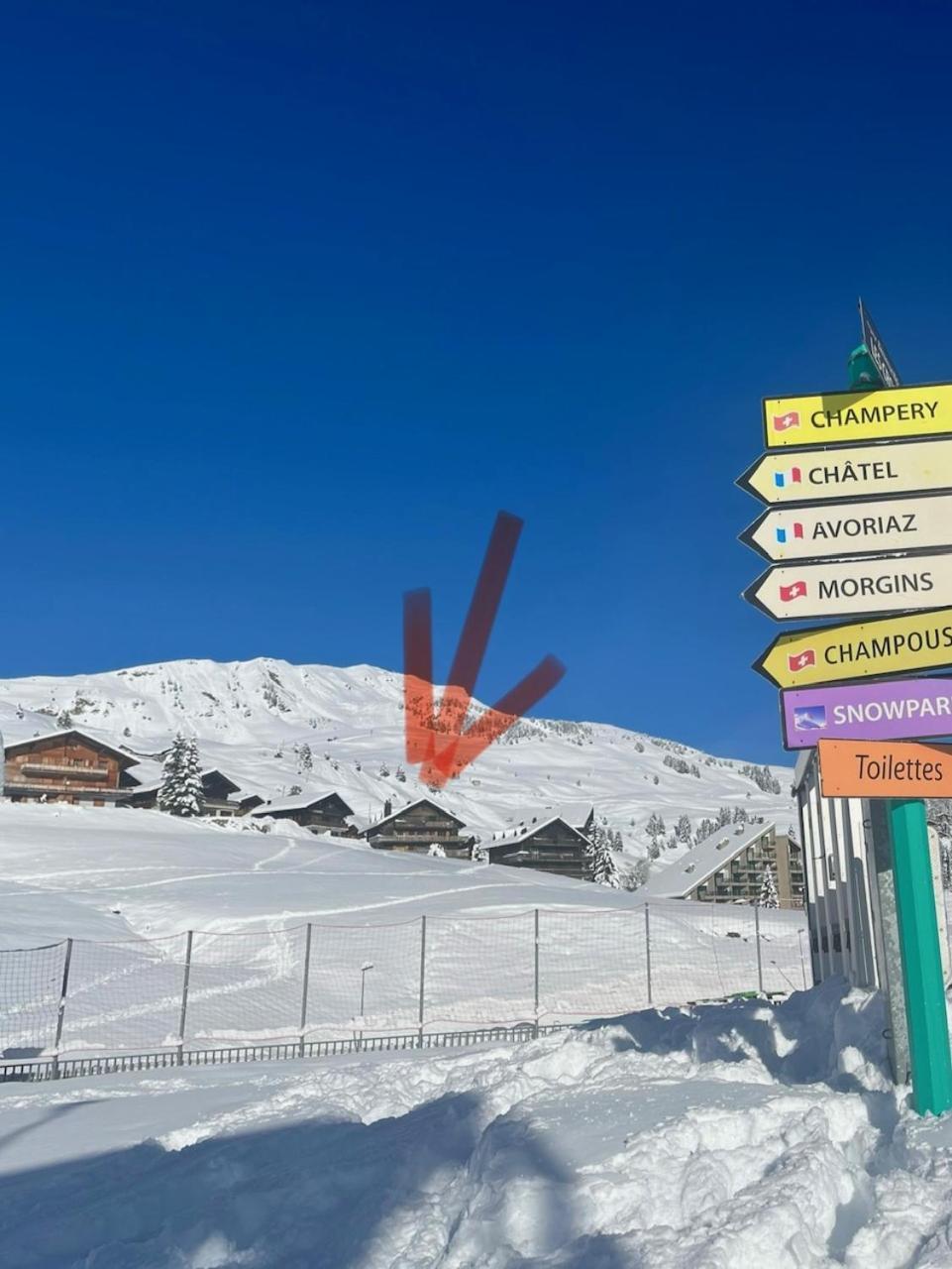 Chalet Les Rhodos Appartement Le Yeti ليه كروسيت المظهر الخارجي الصورة